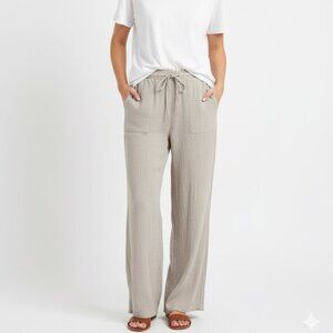 Women’s Light Cream Soft Pants | Size Medium (4–6) | Business Casual Loungewear